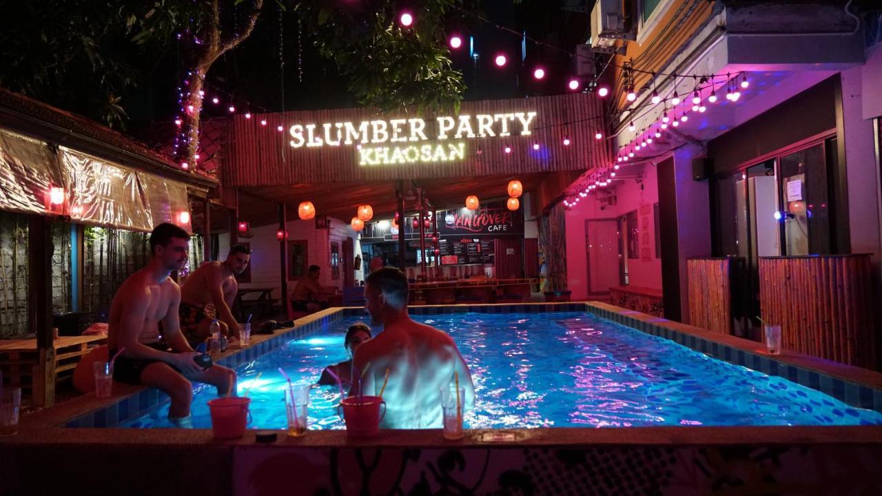 Slumber Party Bangkok Khaosan Hostel Exterior photo